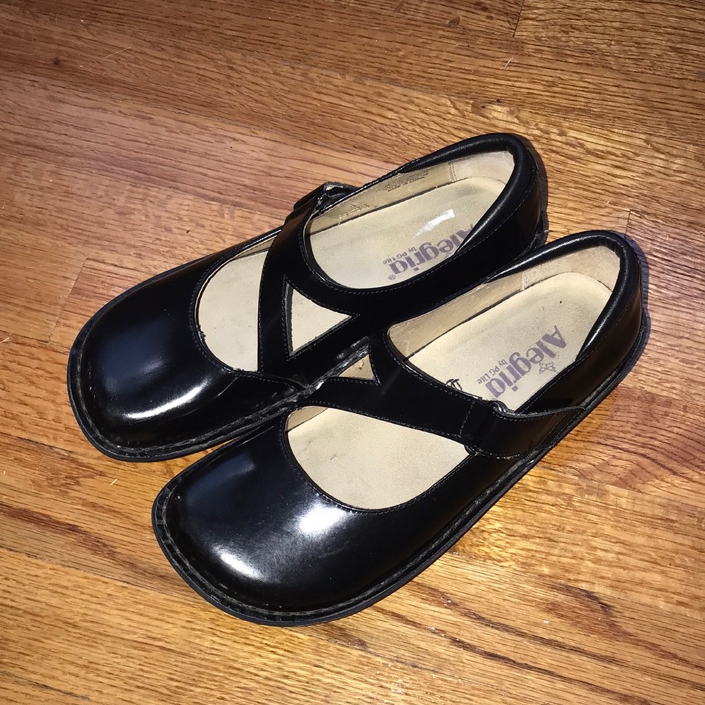 Algeria Black Work Shoe/ Clog